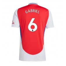 Arsenal Gabriel Magalhaes #6 Hemmatröja 2024-25 Korta ärmar